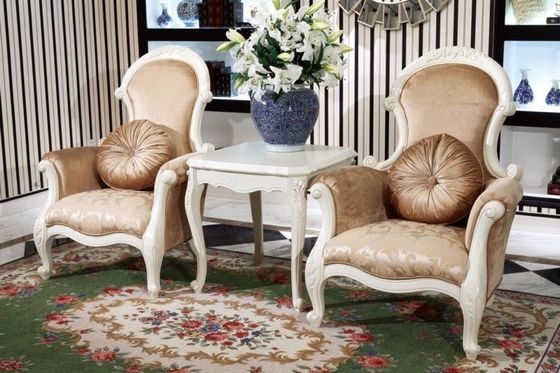 Poltrona clássica moderna único Sofa Chair Hotel Cafe Home do lazer da tela que janta a sala de estar