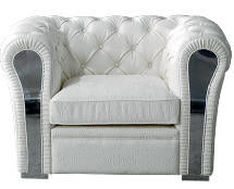 Sala de couro luxuosa clara moderna de Sofa Comfortable Soft For Living do Recliner do GV do cinza