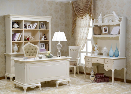 Tabela de madeira moderna do computador da mesa de escritório do GV Xinyu 3pcs para o diretor Gerente