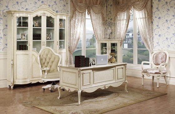 Tabela de madeira moderna do computador da mesa de escritório do GV Xinyu 3pcs para o diretor Gerente