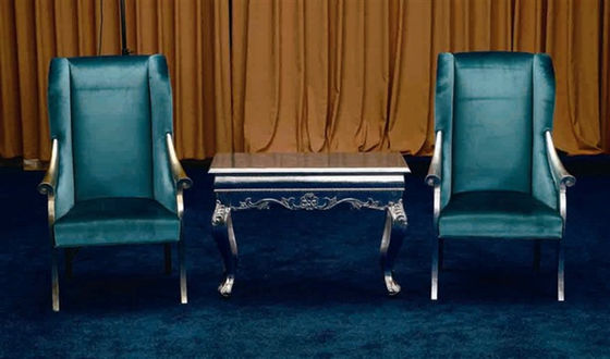 Hall Commercial Antique Hotel Furniture que cinzela a cadeira barroco italiana 73*70*108cm