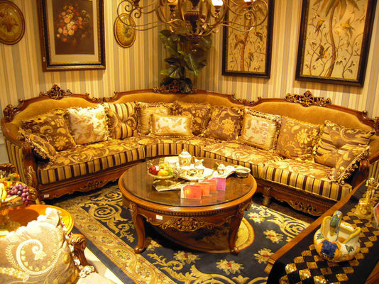 Sofá de canto francês de 4 Seater