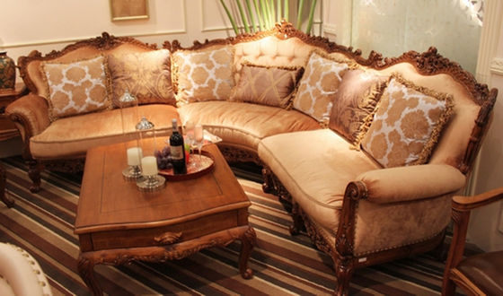 Sofá de canto francês de 4 Seater
