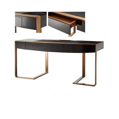 Mesa de aço inoxidável do computador da parte alta