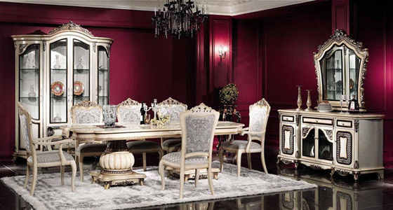 Mesa de jantar real 6 Seater do carvalho