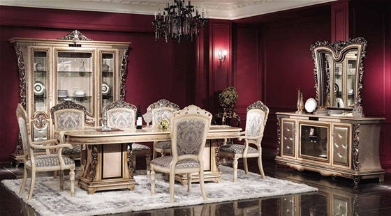 Mesa de jantar real 6 Seater do carvalho
