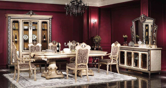 Mesa de jantar real 6 Seater do carvalho